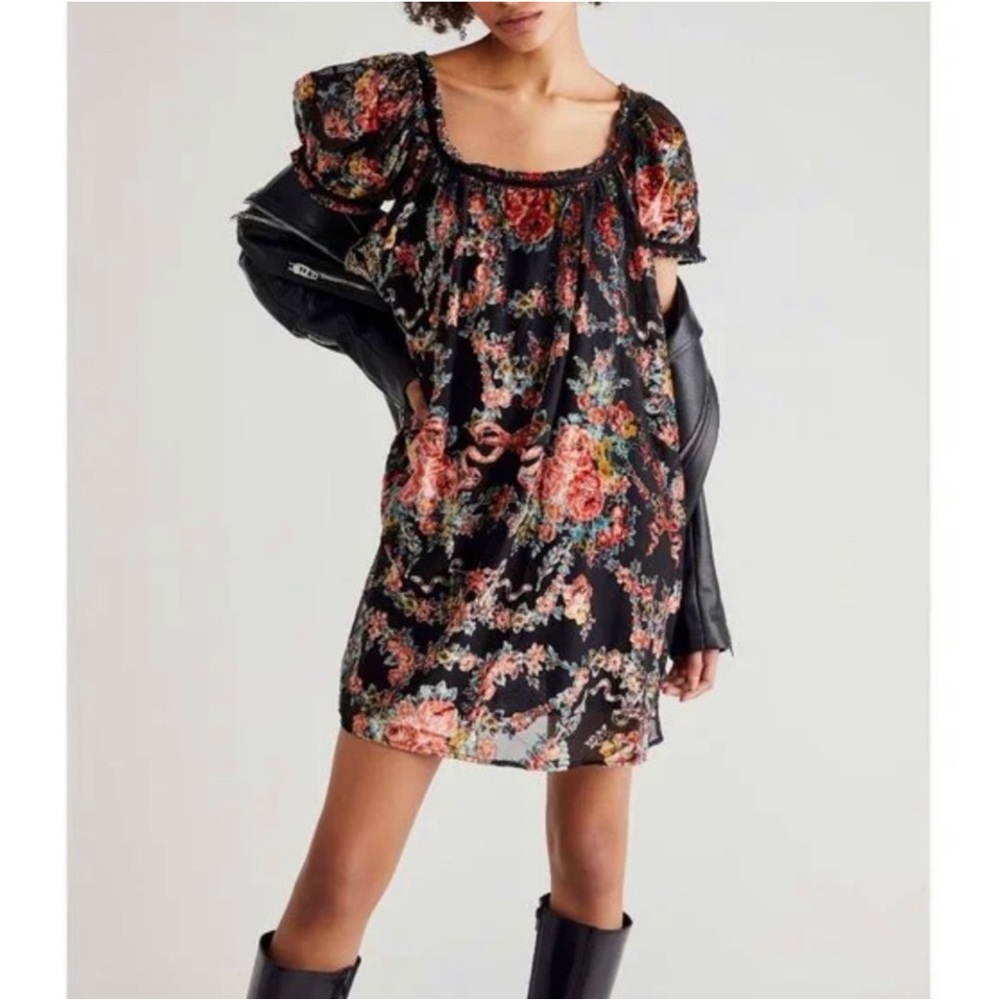 Free People Beautiful Blooms Mini Dress - Picture 2 of 7